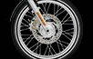 Chrome Steel Laced with custom whitewall tires
