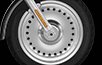 Mirror Chrome Aluminum Bullet Hole Disc