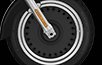 Black Bullet Hole Cast Aluminum Disc