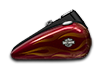 MYSTERIOUS RED SUNGLO WITH FLAMES