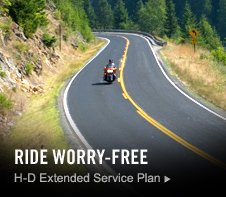 Ride Worry-Free H-D Extended Service Plan